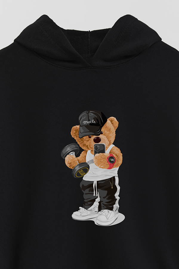 HOODIE RUSTICO KIDS TEDDY MUSCLES