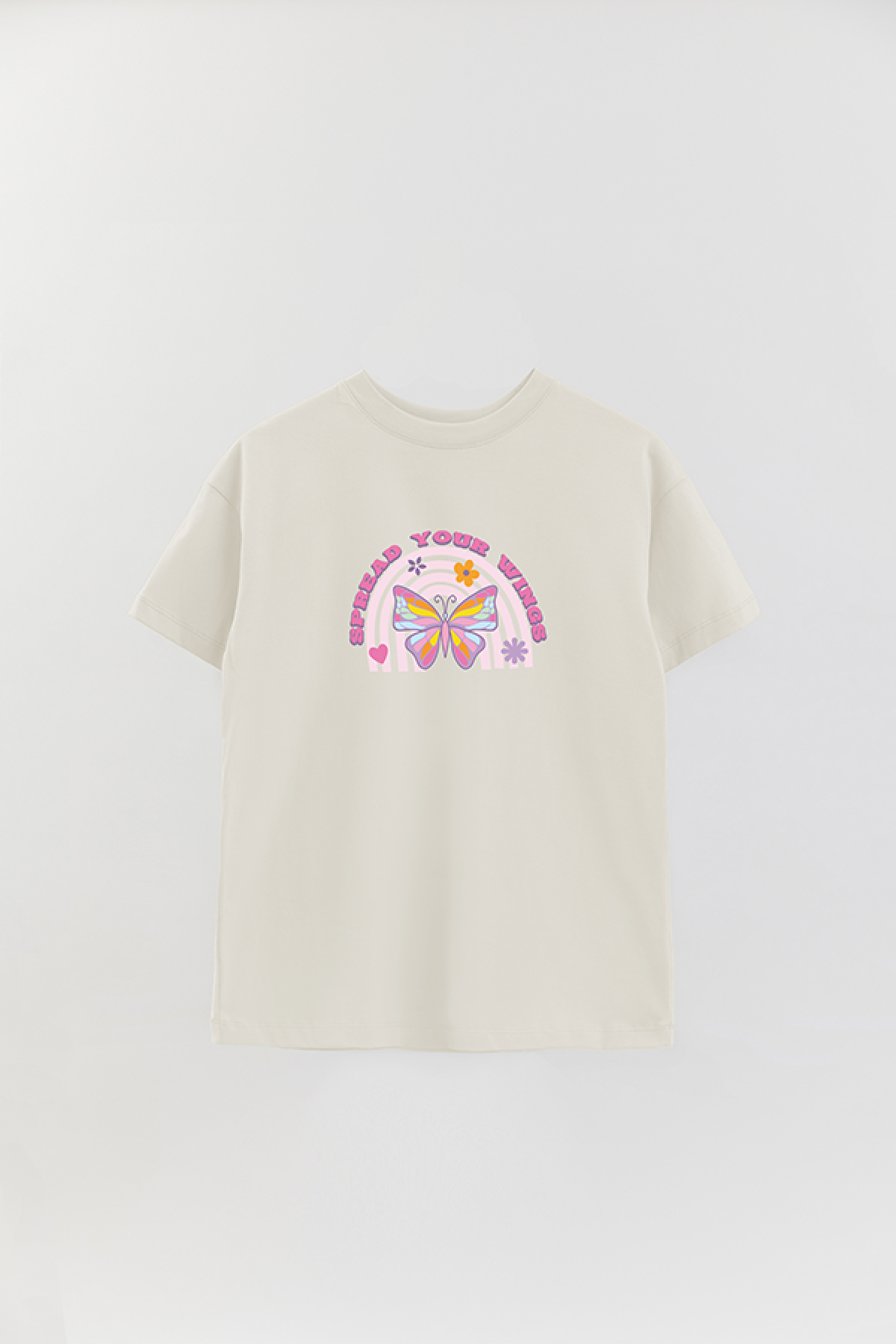 REMERA OVER ESTAMPADA LV2 SPREAD YOUR WINGS