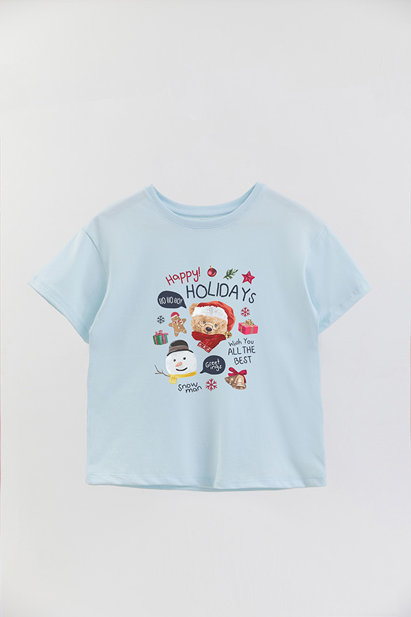 REMERA GB OVERSIZE HOLIDAYS