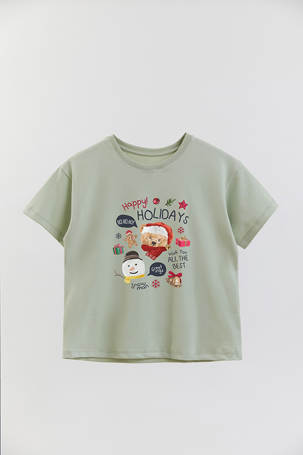 REMERA GB OVERSIZE HOLIDAYS