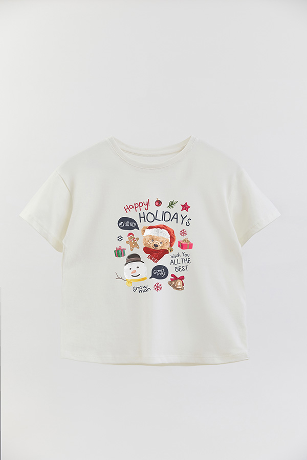 REMERA GB OVERSIZE HOLIDAYS
