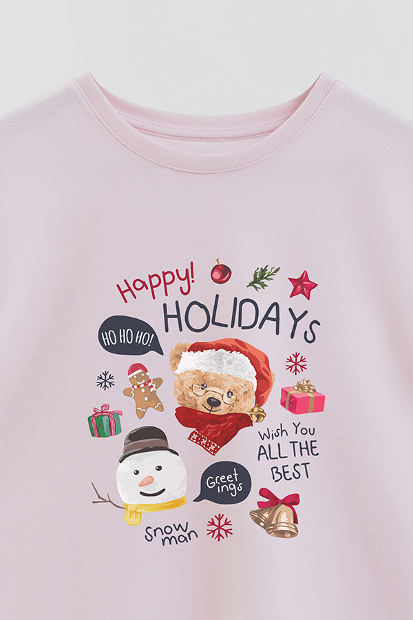 REMERA GB OVERSIZE HOLIDAYS