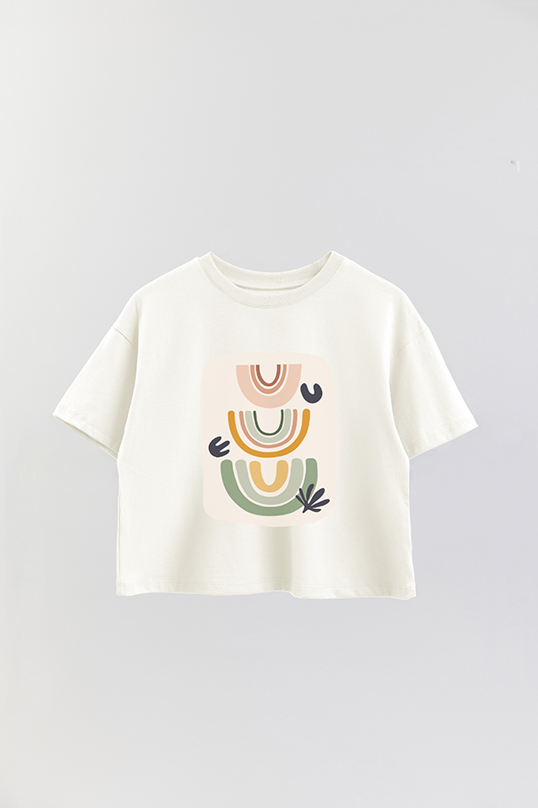 REMERA CROP ESTAMPADA ART 151