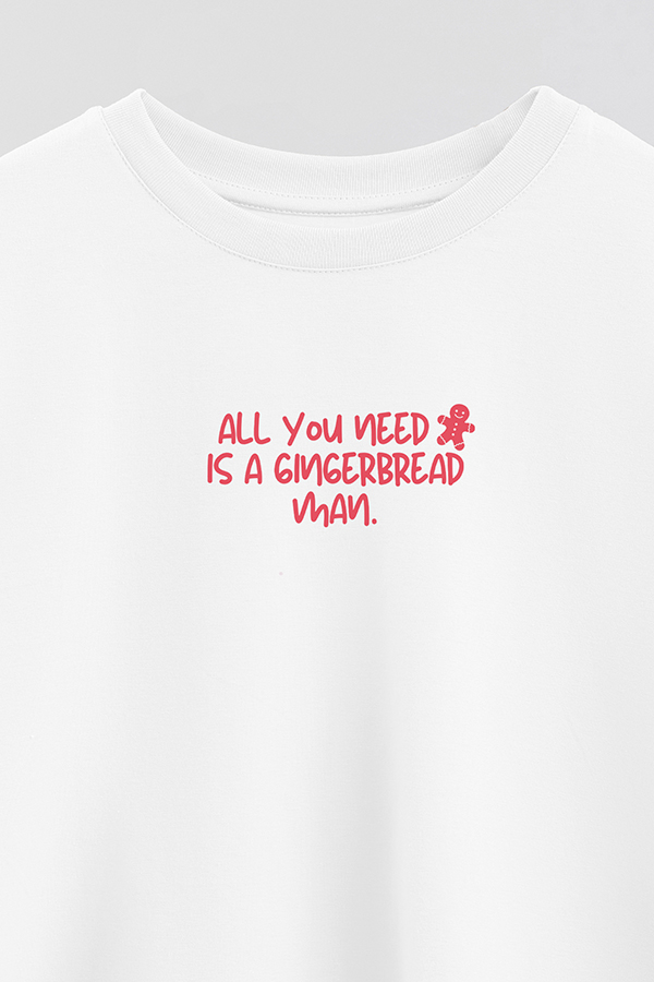 REMERA CROP ESTAMPADA RED GINGERBREAD