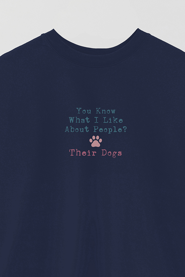 REMERA OVER ESTAMPADA DOG THEIR DOGS