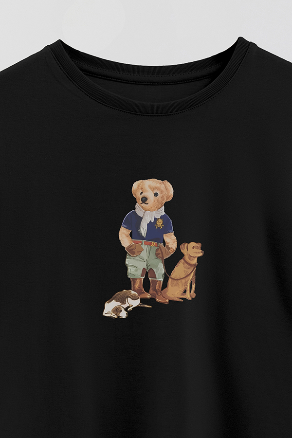 REMERA GB OVERSIZE BEAR DOG