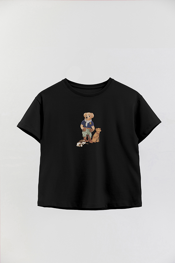 REMERA GB OVERSIZE BEAR DOG