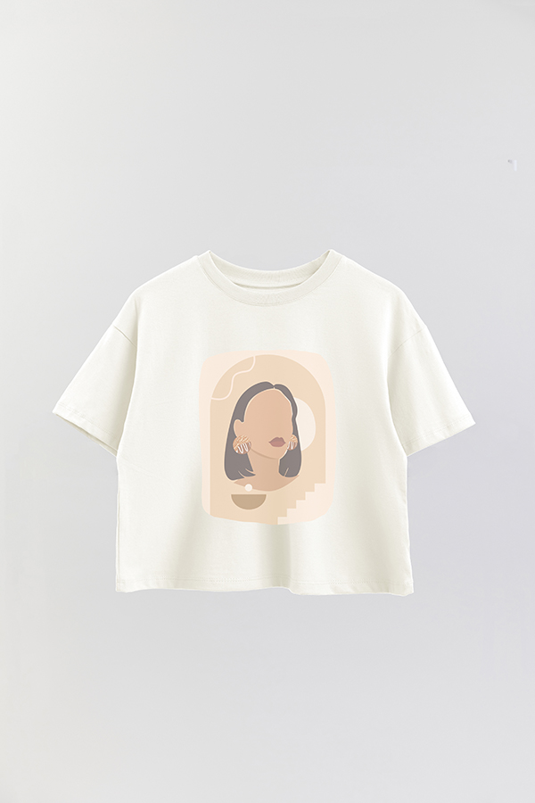 REMERA CROP ESTAMPADA ART 111