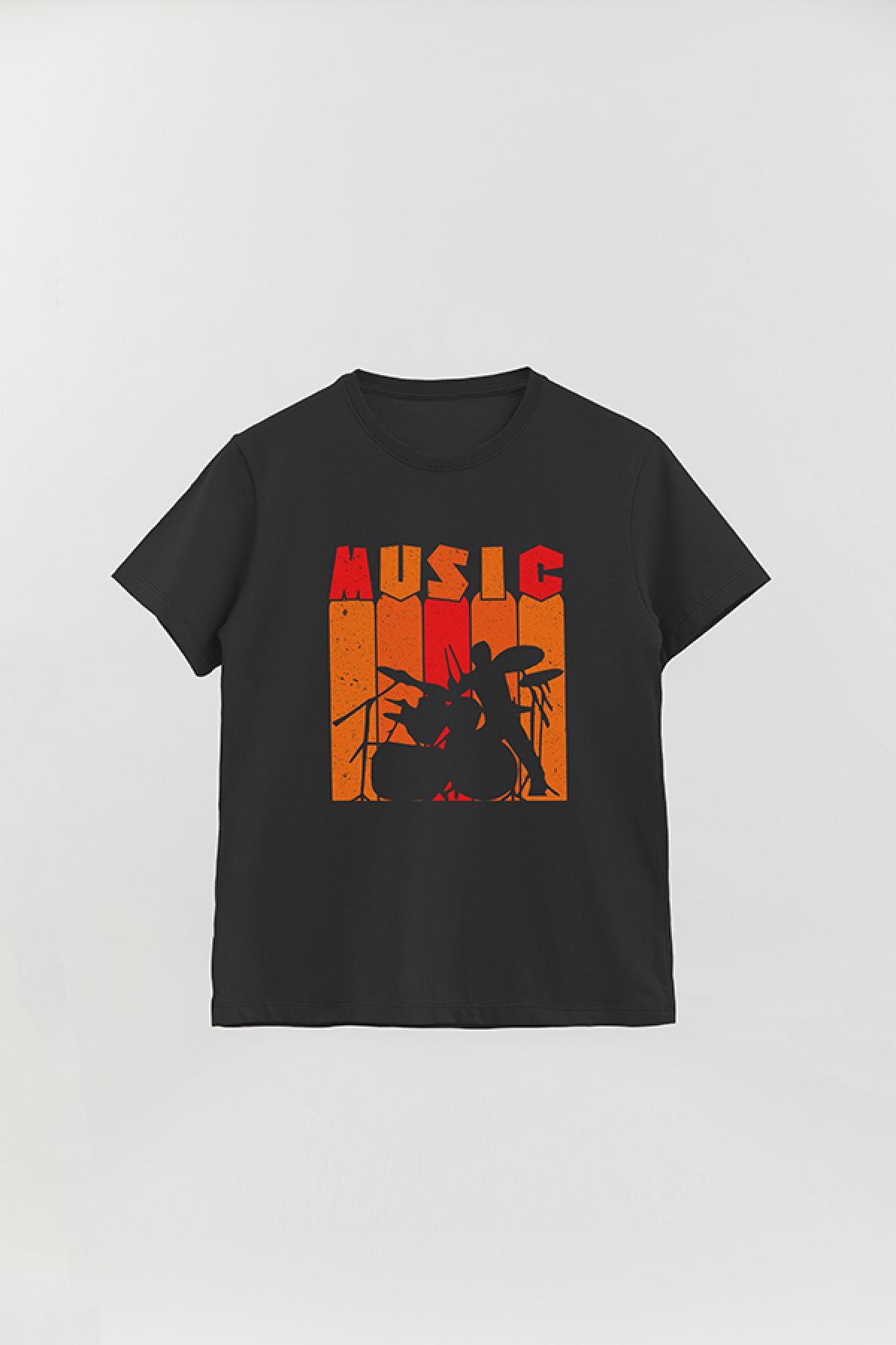 REMERA BASICA ESTAMPADA MS MUSIC