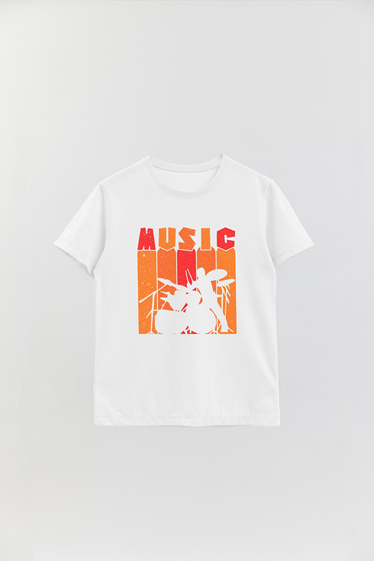 REMERA BASICA ESTAMPADA MS MUSIC