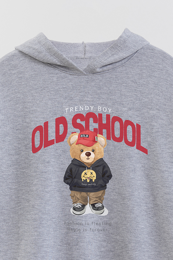HOODIE RUSTICO BOY TEDDY OLD SCHOOL