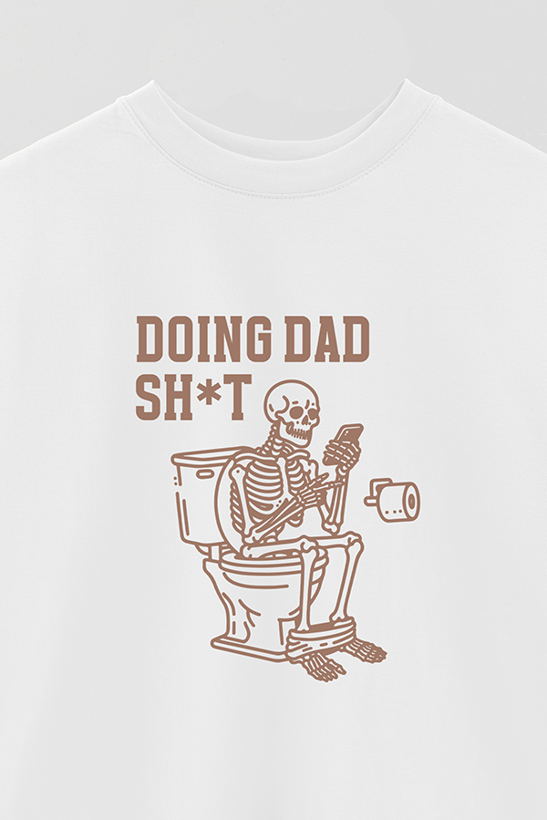 REMERA OVER ESTAMPADA DDP BATHROOM