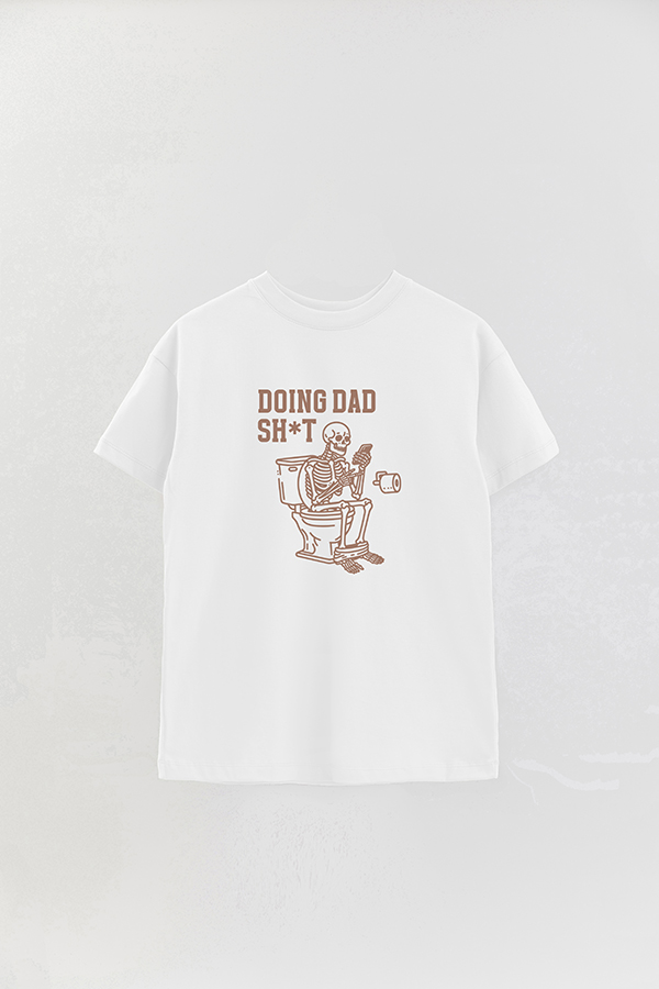 REMERA OVER ESTAMPADA DDP BATHROOM