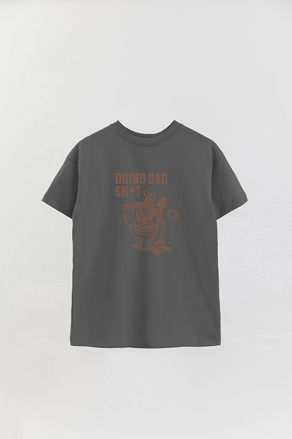 REMERA OVER ESTAMPADA DDP BATHROOM