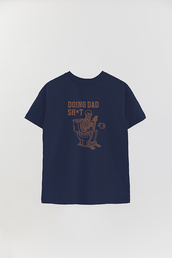 REMERA OVER ESTAMPADA DDP BATHROOM