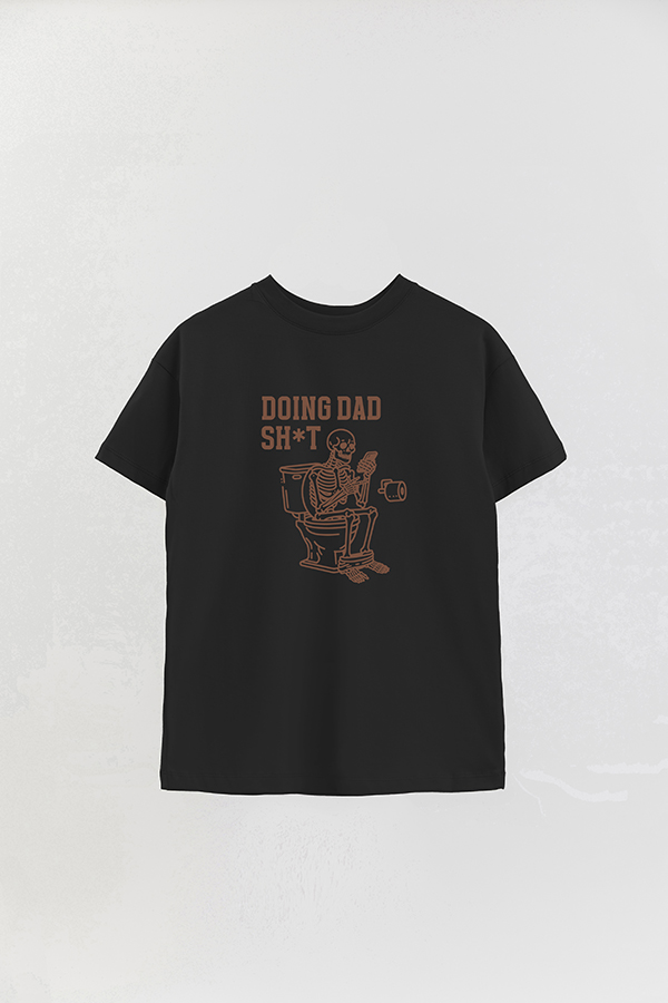 REMERA OVER ESTAMPADA DDP BATHROOM