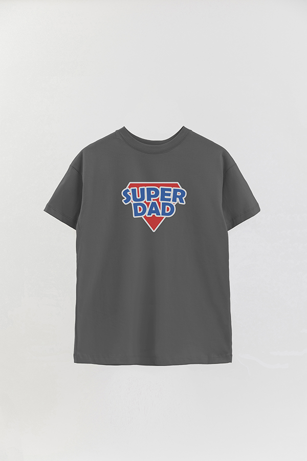 REMERA OVER ESTAMPADA DDP SUPERHERO DAD