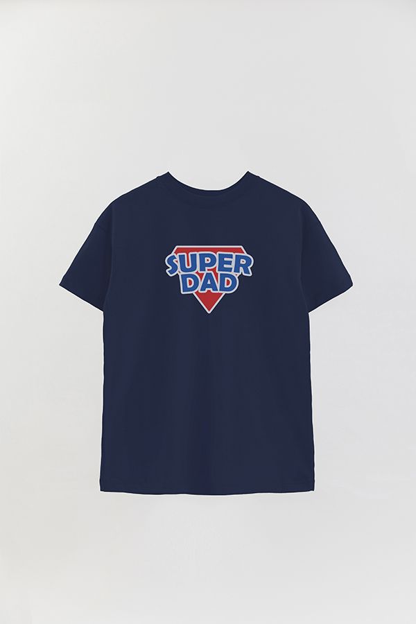 REMERA OVER ESTAMPADA DDP SUPERHERO DAD