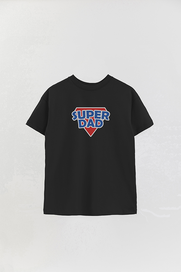 REMERA OVER ESTAMPADA DDP SUPERHERO DAD