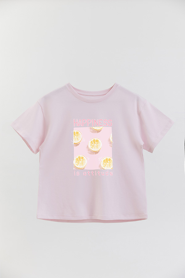 REMERA GIRL OVER HAPPINESS