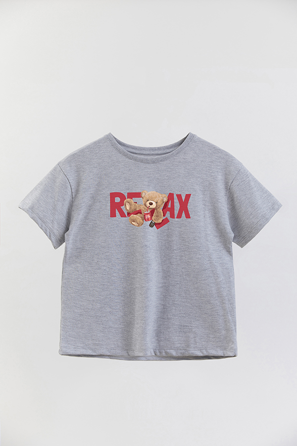 REMERA GB OVERSIZE TEDDY RELAX RED