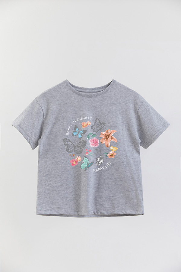 REMERA GIRL OVER HAPPY THOUGHTS