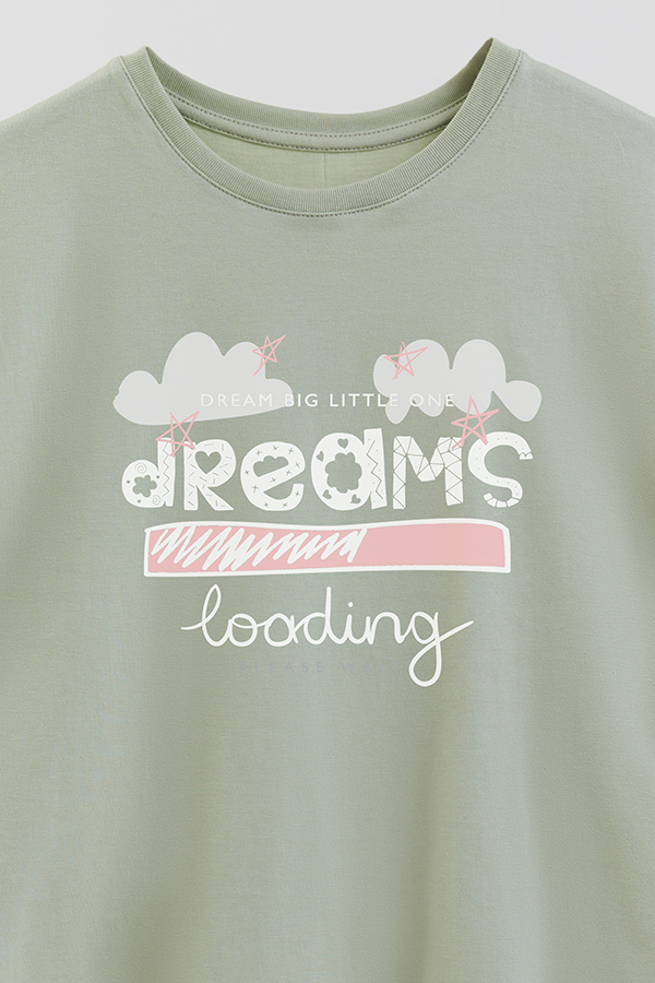 REMERA GIRL OVER DREAMS LOADING