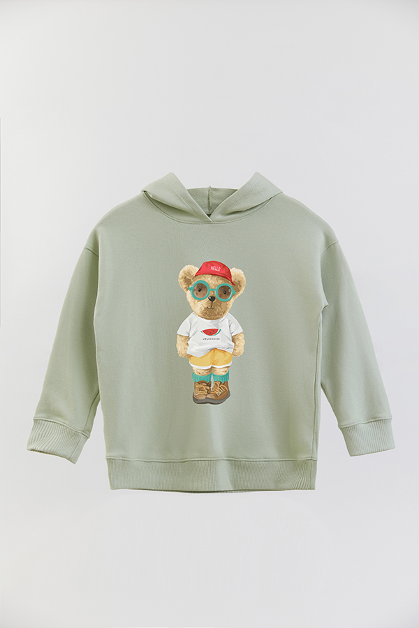 HOODIE RÚSTICO BOY TEDDY WATERMELON