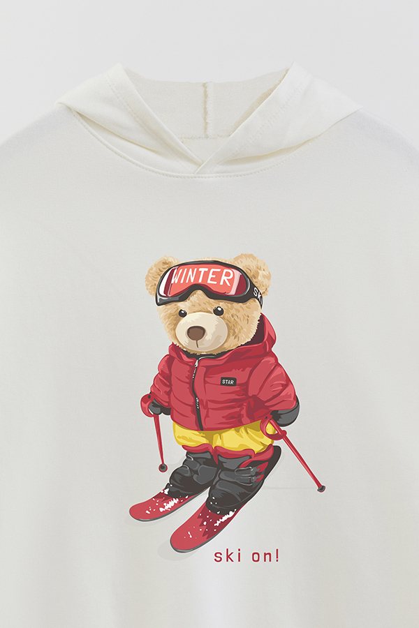 HOODIE RUSTICO BOY TEDDY SKI ON