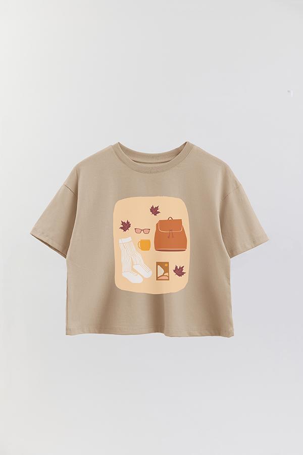 REMERA CROP ESTAMPADA ART 63