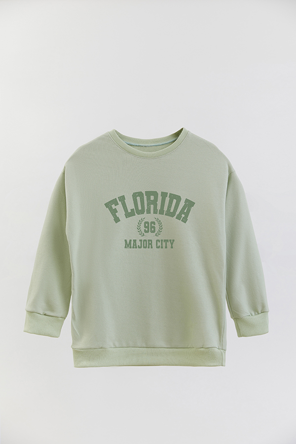 BUZO CREWNECK RUSTICO VARSITY GIRL MAJOR CITY