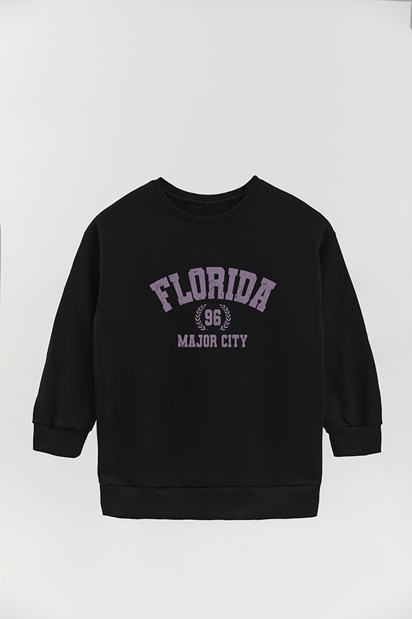 BUZO CREWNECK RUSTICO VARSITY GIRL MAJOR CITY