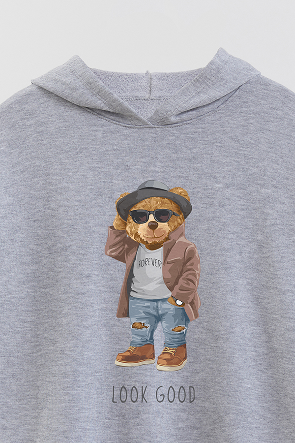 HOODIE RUSTICO BOY TEDDY LOOK GOOD