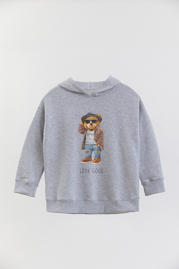 HOODIE RUSTICO BOY TEDDY LOOK GOOD