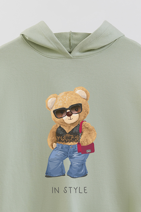 HOODIE RUSTICO KID TEDDY IN STYLE