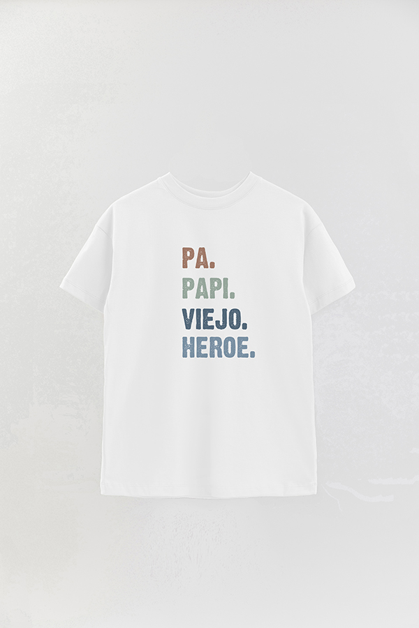 REMERA OVER ESTAMPADA DDP PAPI