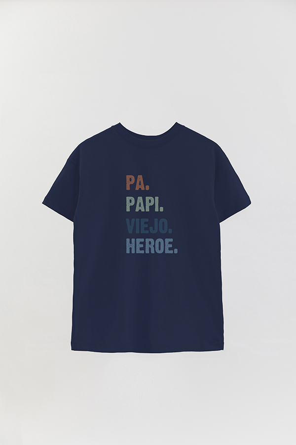 REMERA OVER ESTAMPADA DDP PAPI