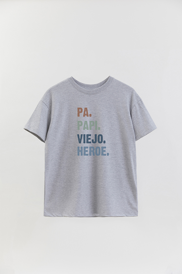 REMERA OVER ESTAMPADA DDP PAPI