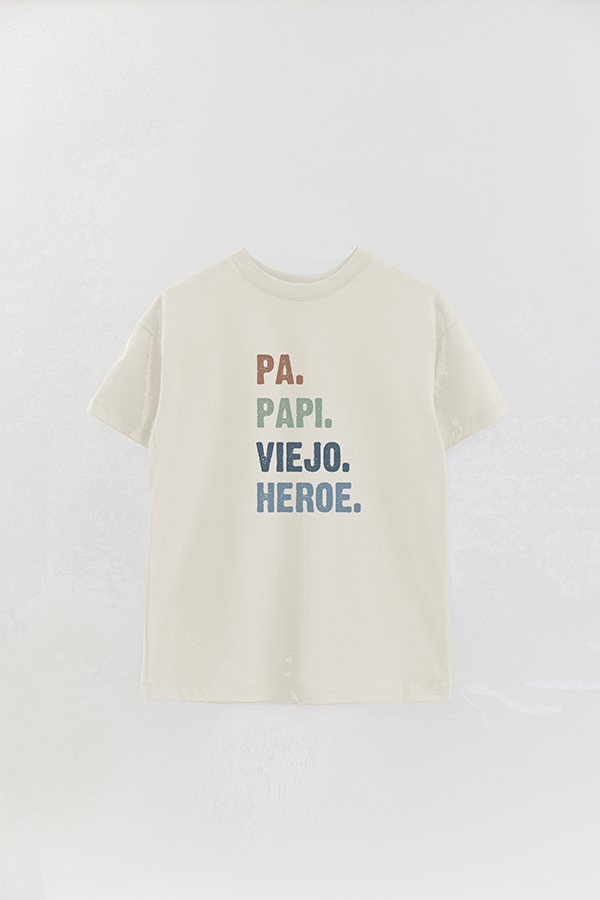 REMERA OVER ESTAMPADA DDP PAPI