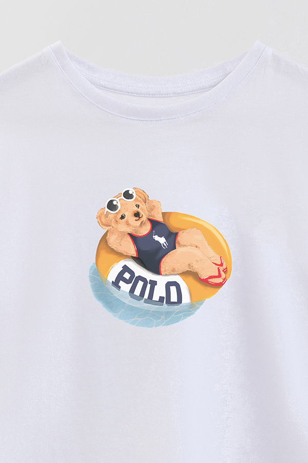 REMERA GB OVERSIZE POOL BEAR