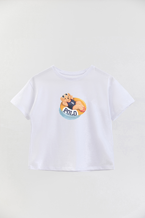 REMERA GB OVERSIZE POOL BEAR