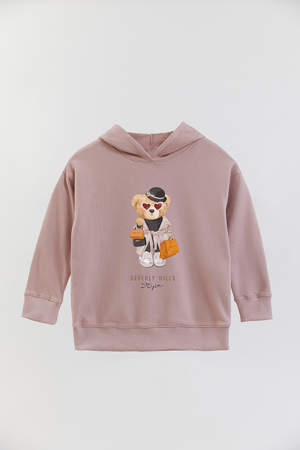 HOODIE RUSTICO KID TEDDY BEVERLY HILLS STYLE