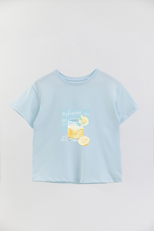 REMERA GIRL OVER JUICY