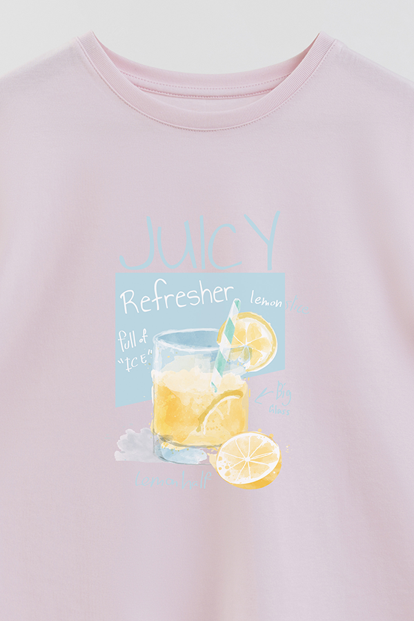 REMERA GIRL OVER JUICY