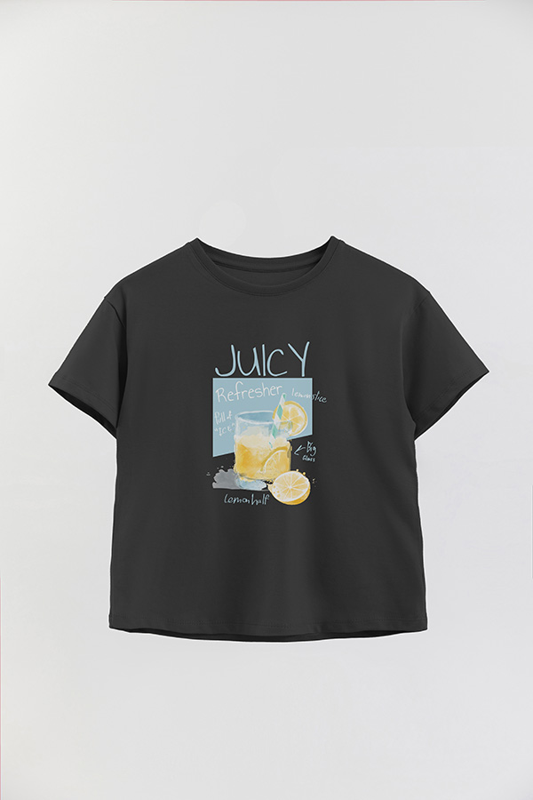 REMERA GIRL OVER JUICY