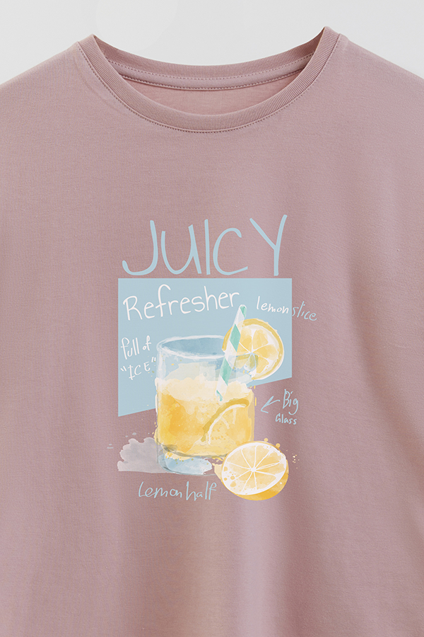 REMERA GIRL OVER JUICY