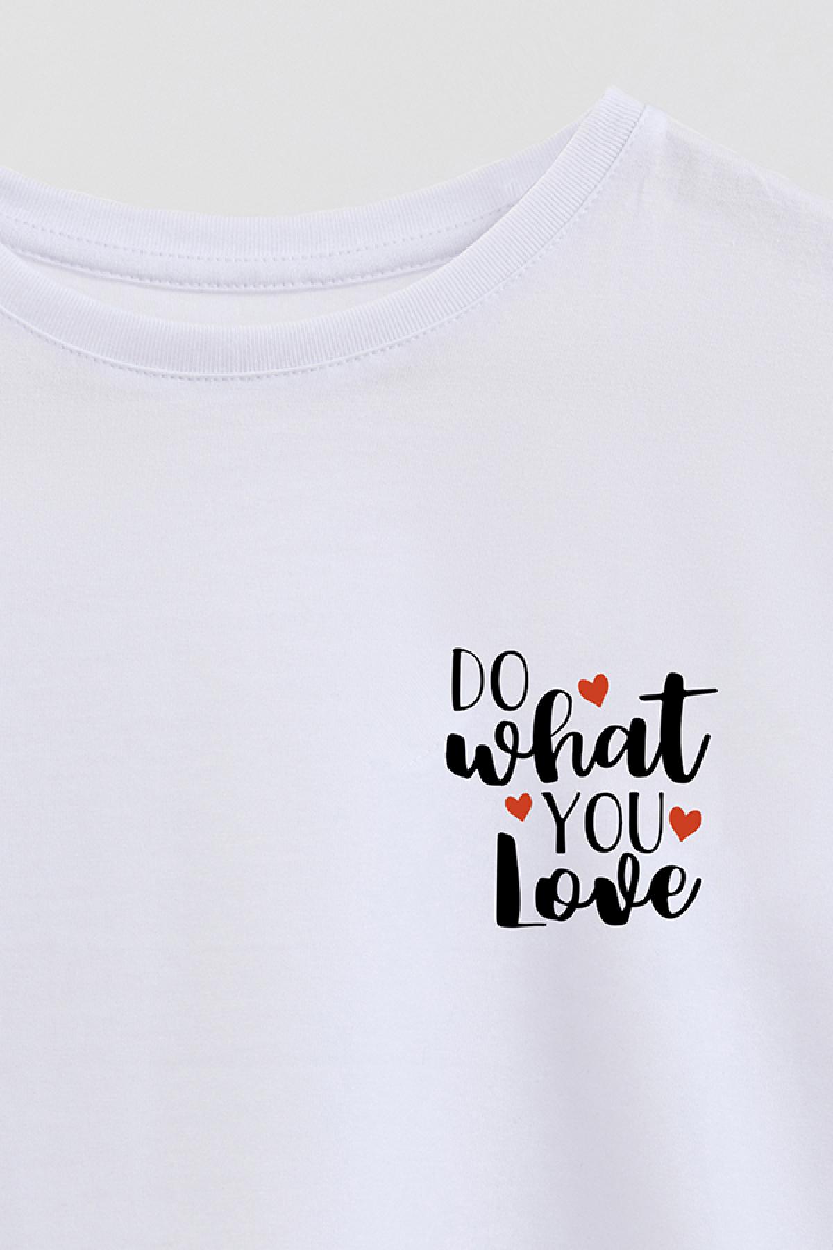 REMERA GIRL OVER MIN DO WHAT YOU LOVE