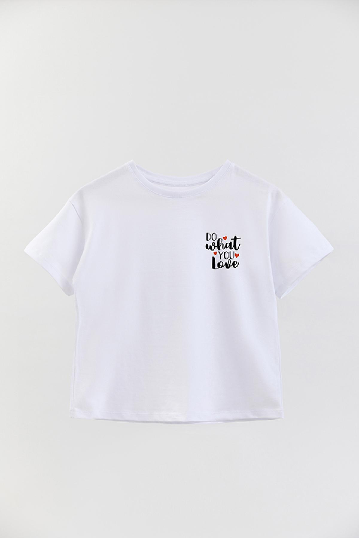 REMERA GIRL OVER MIN DO WHAT YOU LOVE