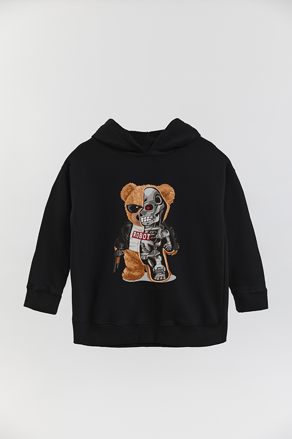 HOODIE RUSTICO BOY TEDDY ROBOT
