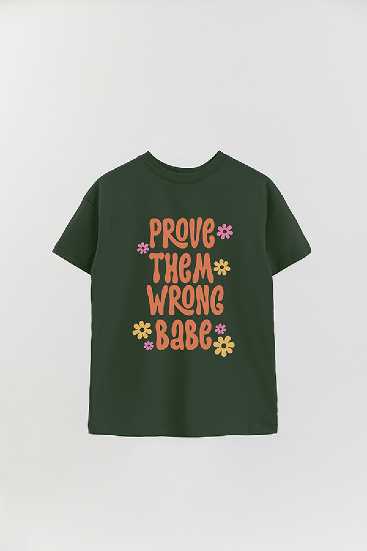REMERA OVER ESTAMPADA LV4B PROVE THEM WRONG